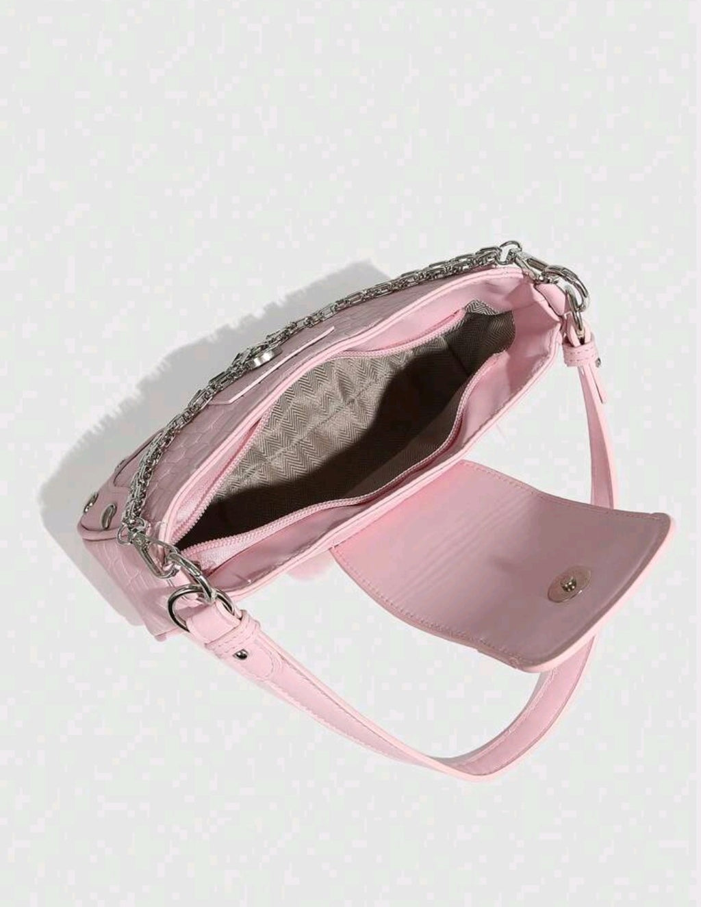 Pink Chain Purse