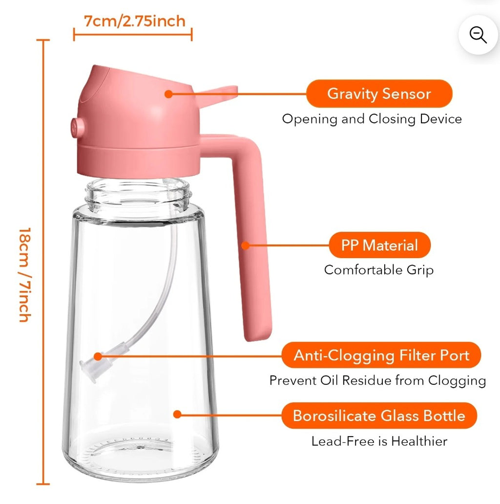 Pink Oil Sprayer/Dispenser
