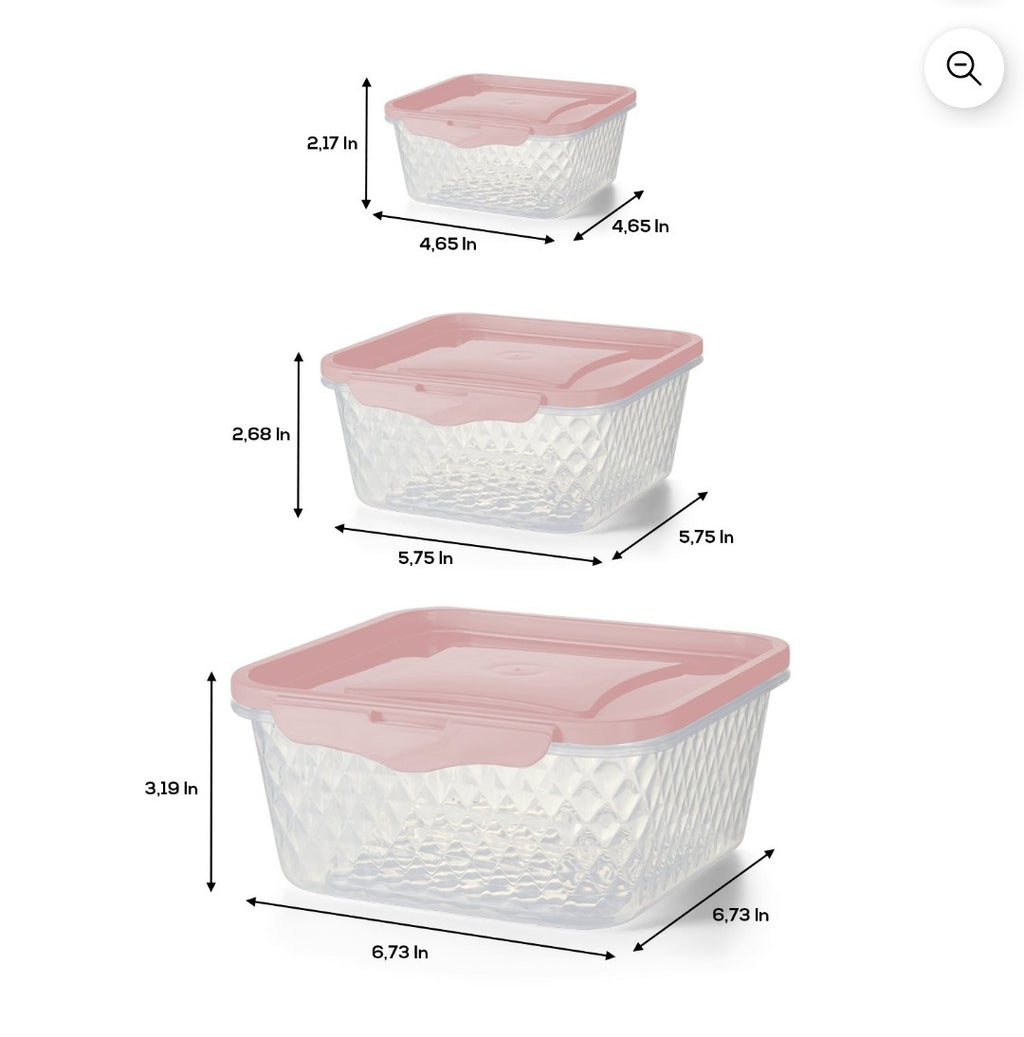 Crystal Food Containers