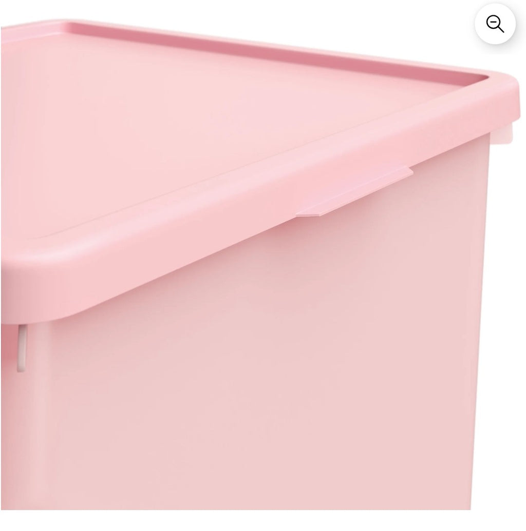 Pink Medium Storage Bins