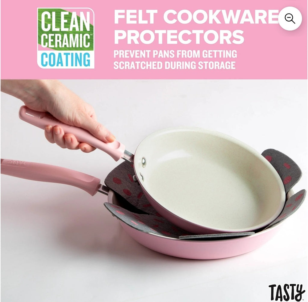 Ceramic 16 Piece Cookware Set