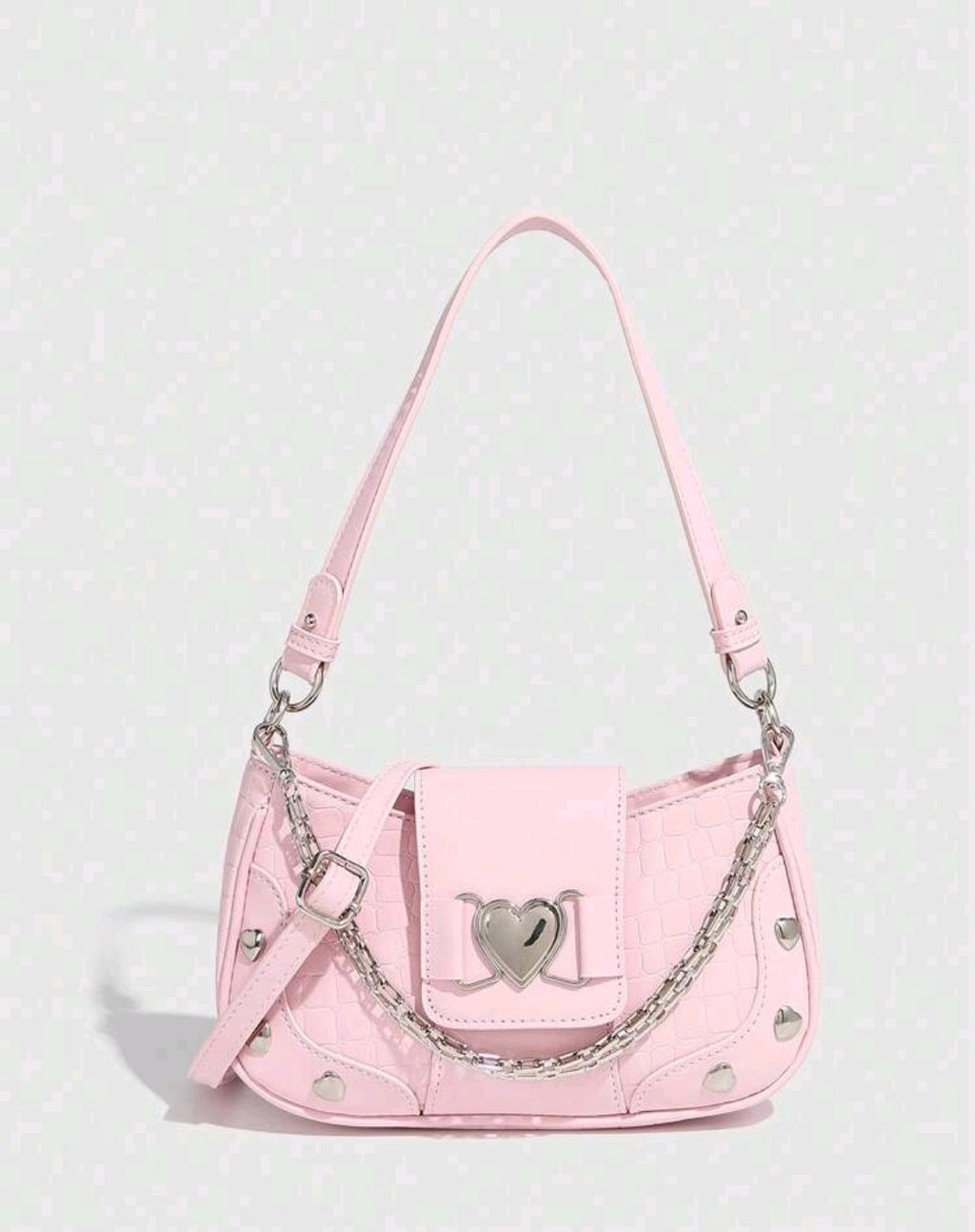 Pink Chain Purse