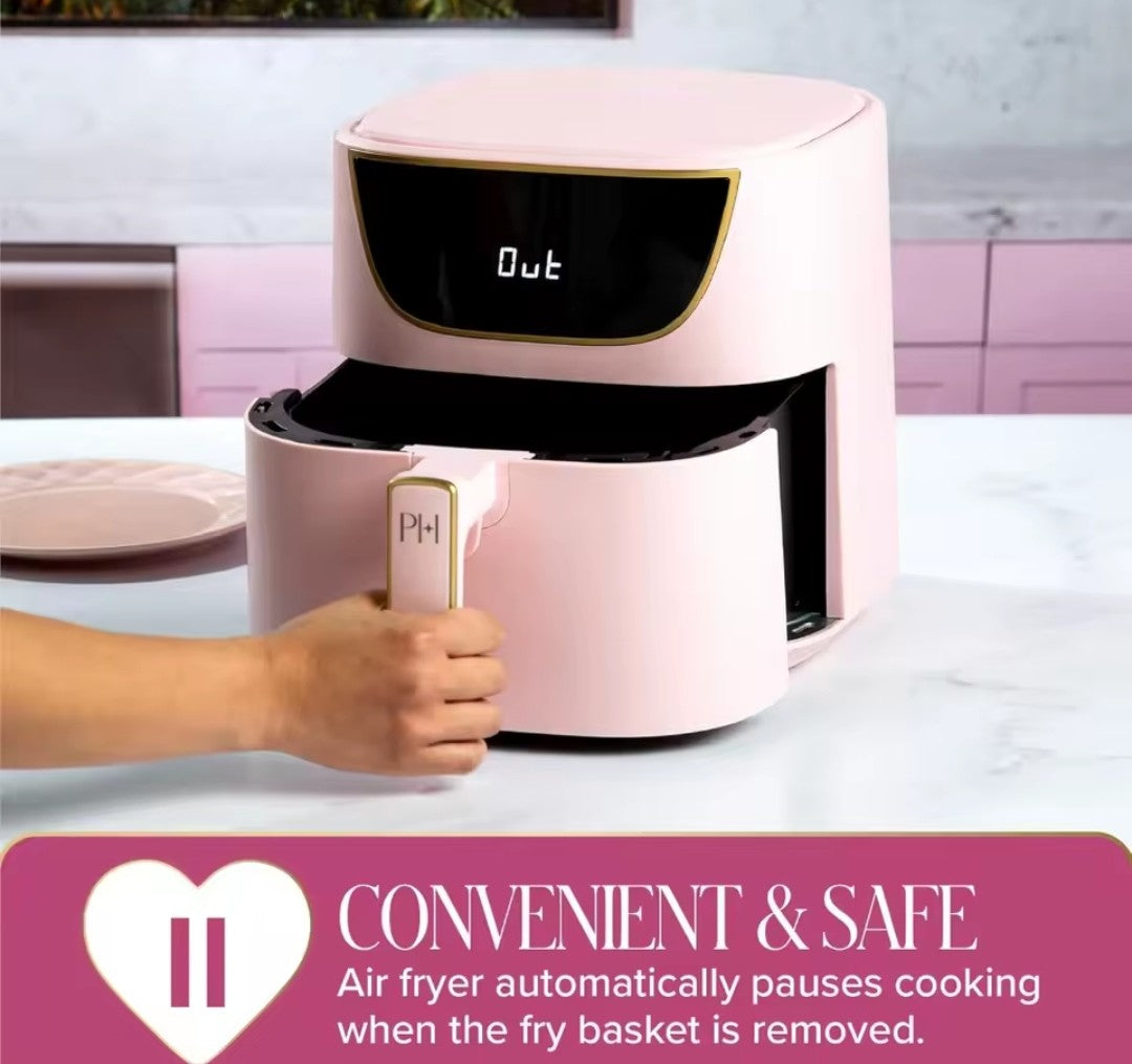 Pink 6qt Air Fryer