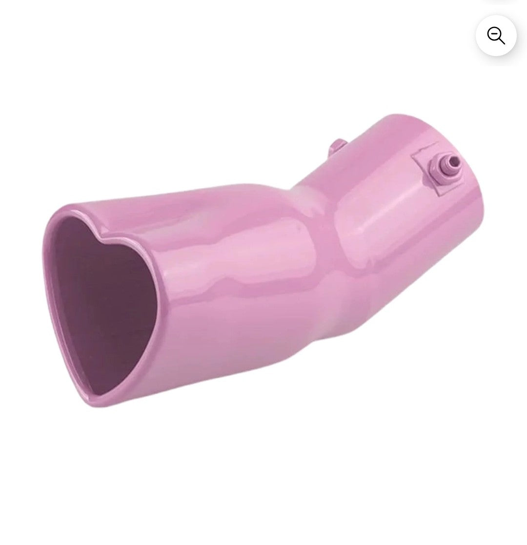 Pink Heart Tail Pipe
