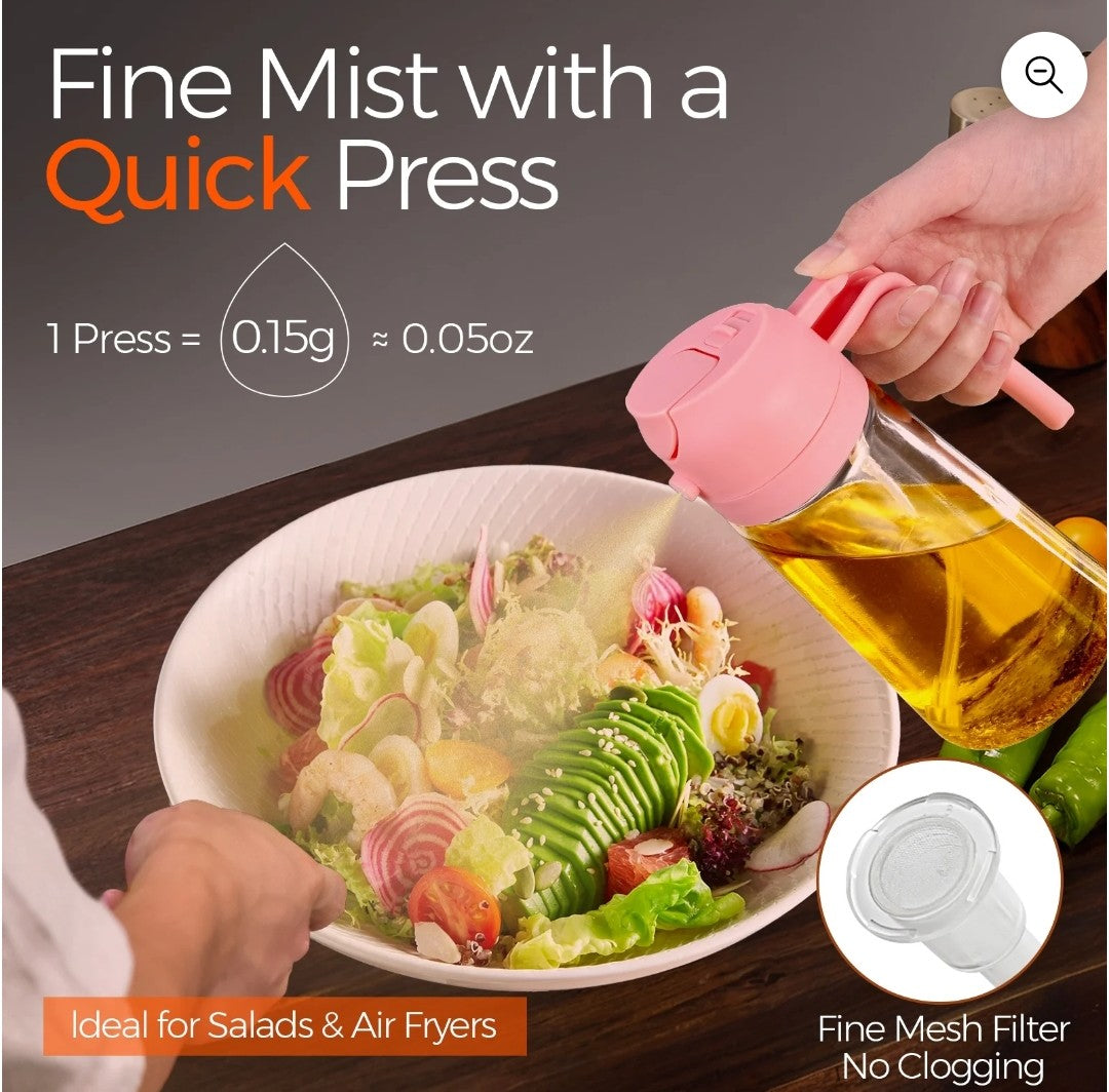 Pink Oil Sprayer/Dispenser