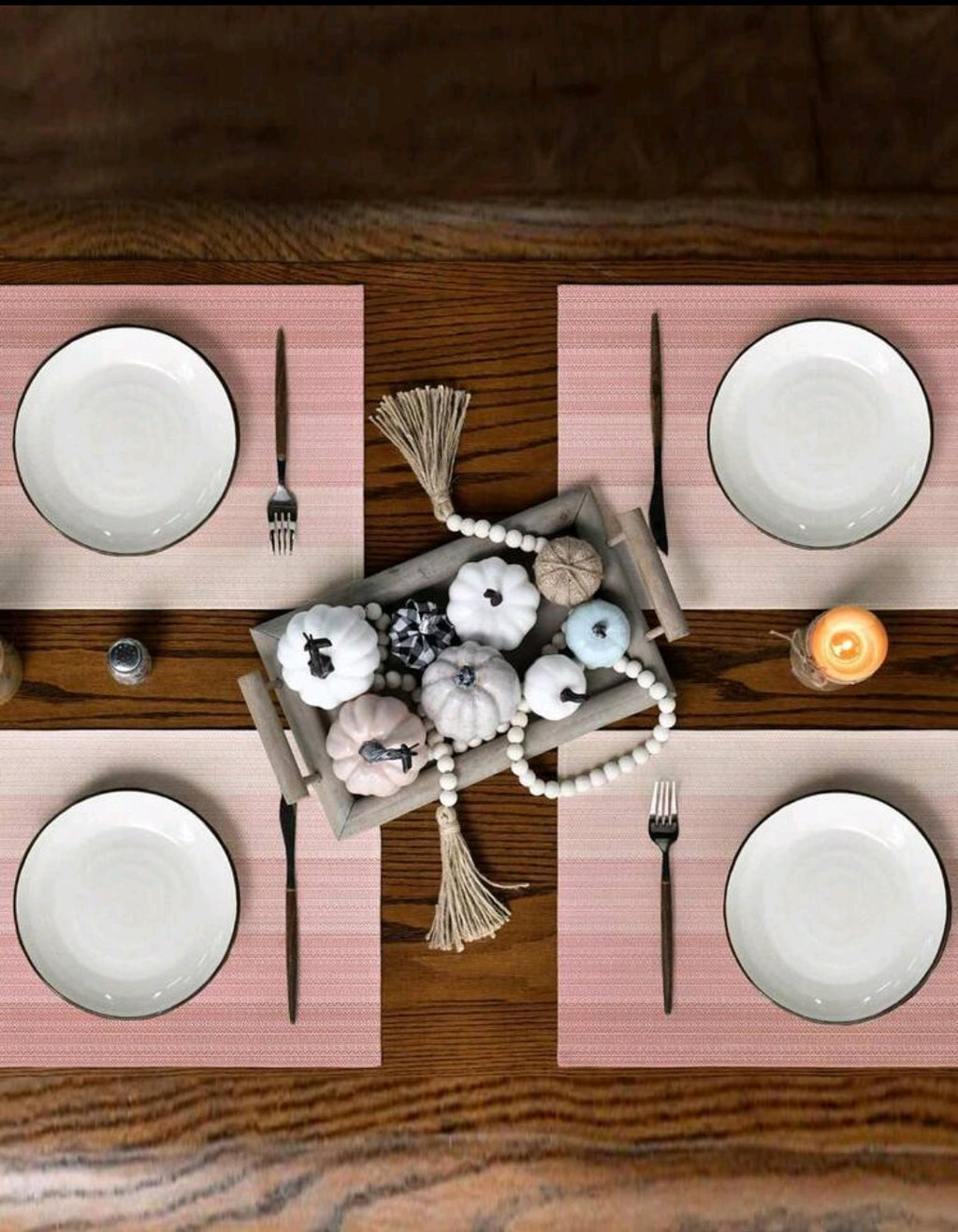 Pink Ombre Placemats