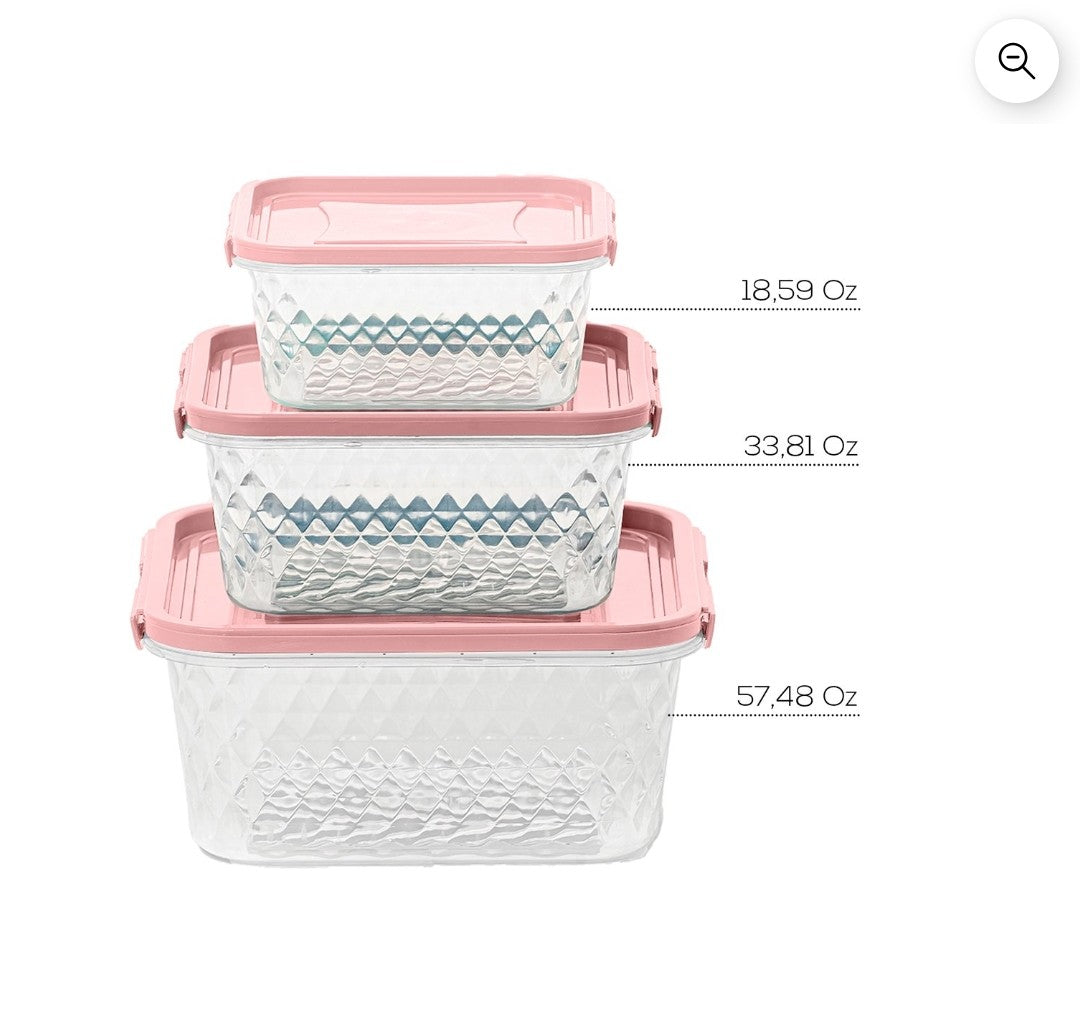 Crystal Food Containers