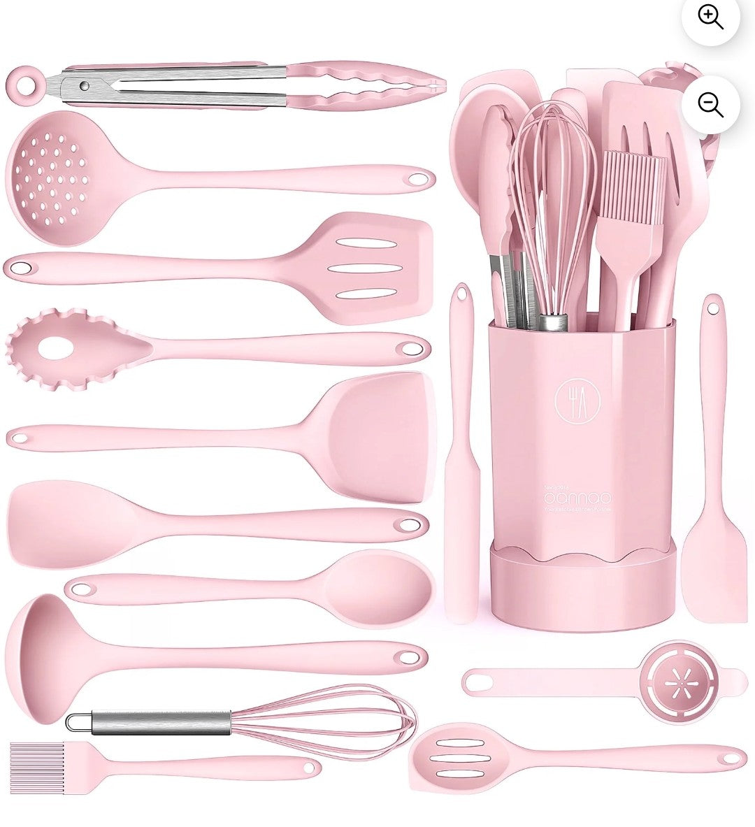 Pink Kitchen Utensils
