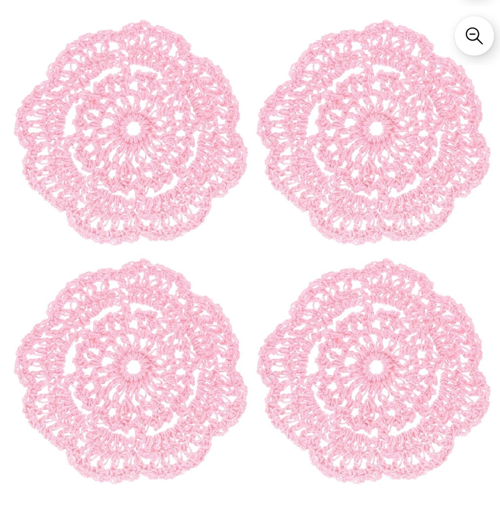 Cotton Crochet Coasters