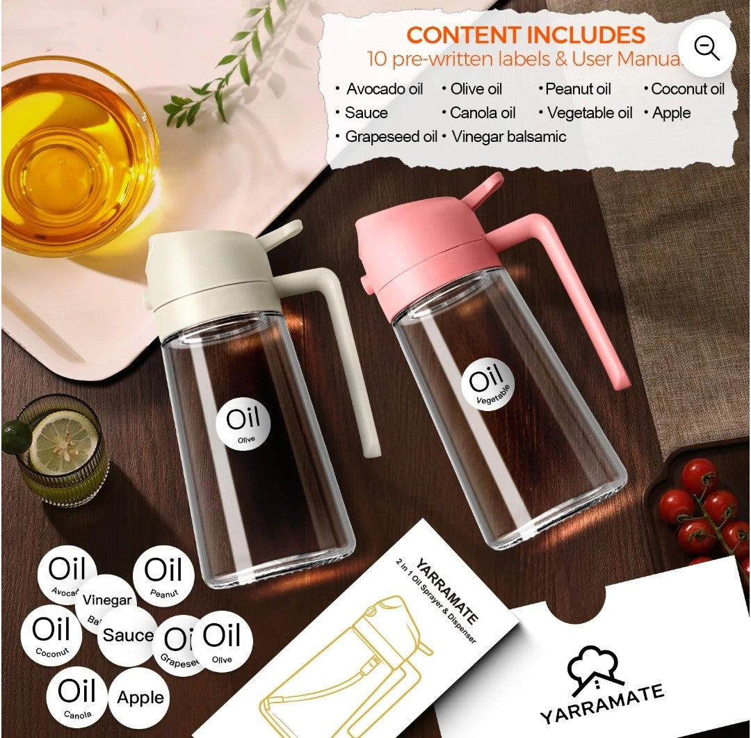 Pink Oil Sprayer/Dispenser