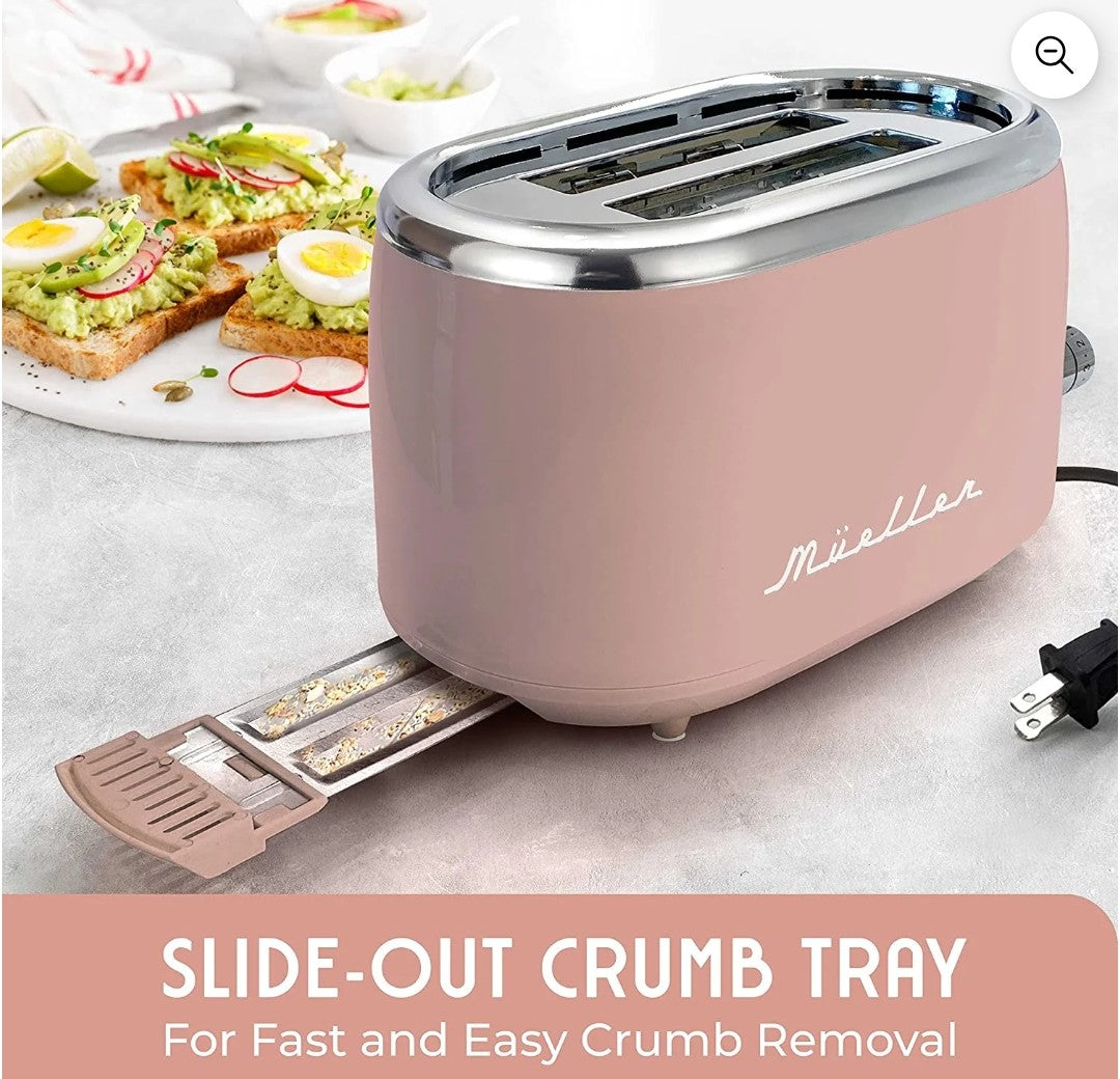 Pink Retro Toaster