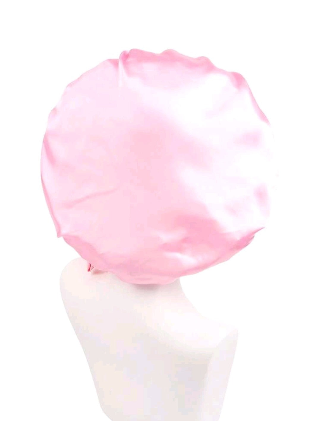 Pink Hair Bonnet