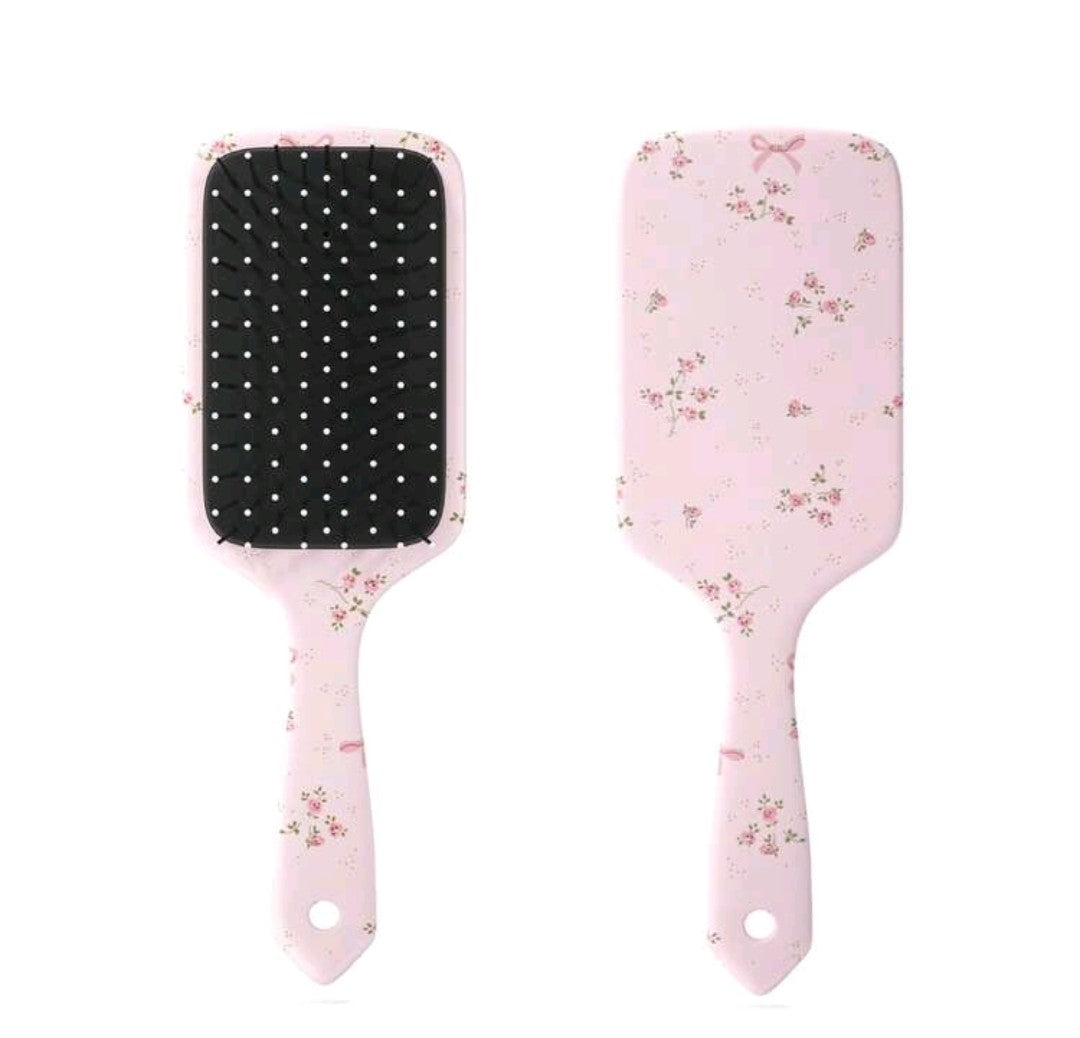 Pink Bow Hair Brush