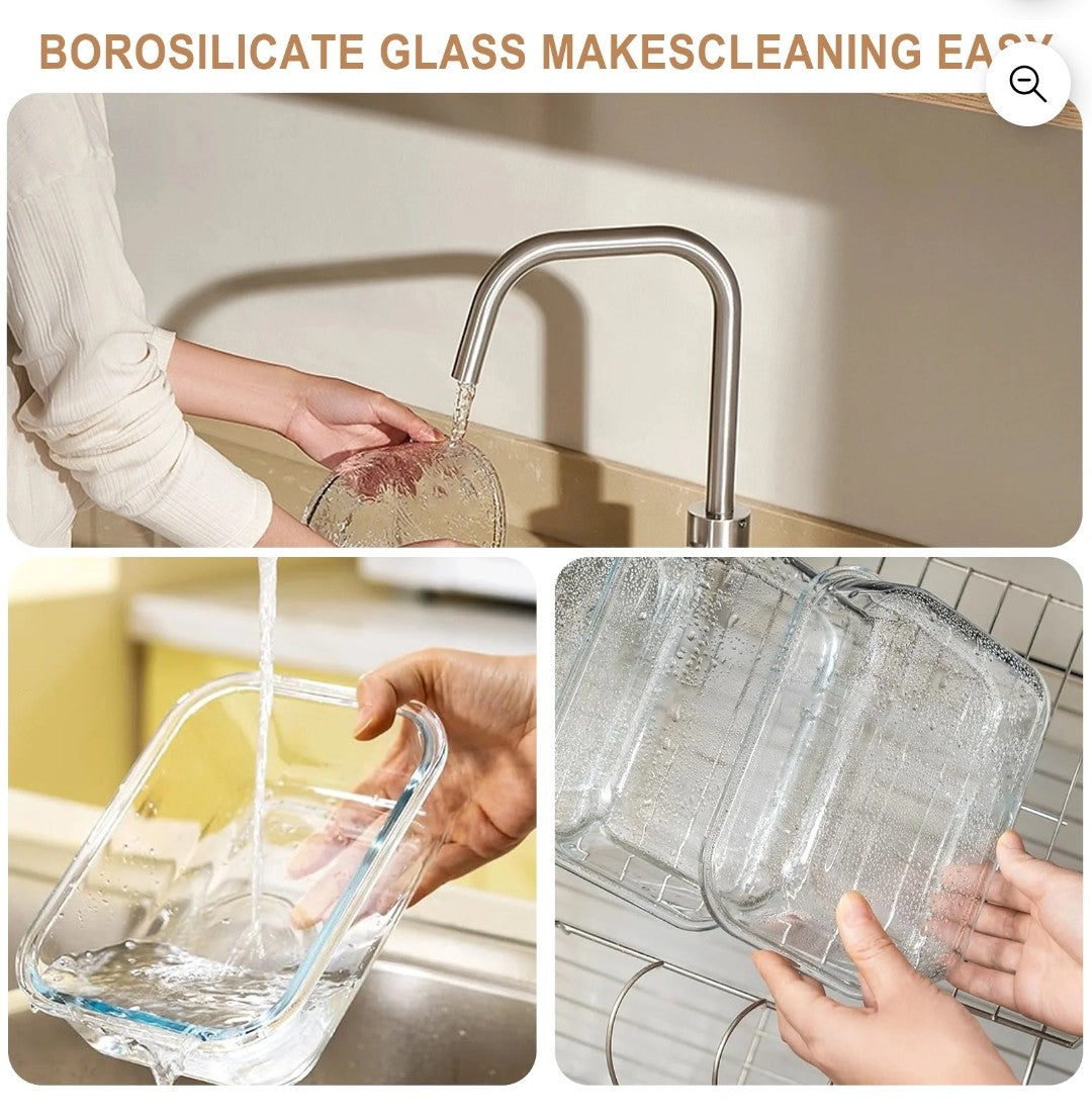20 Piece Glass Storage Containers