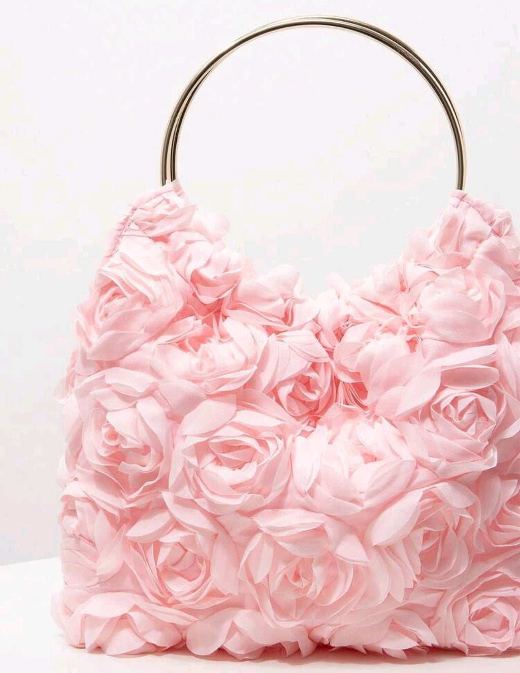 Pink Rose Ring Bag