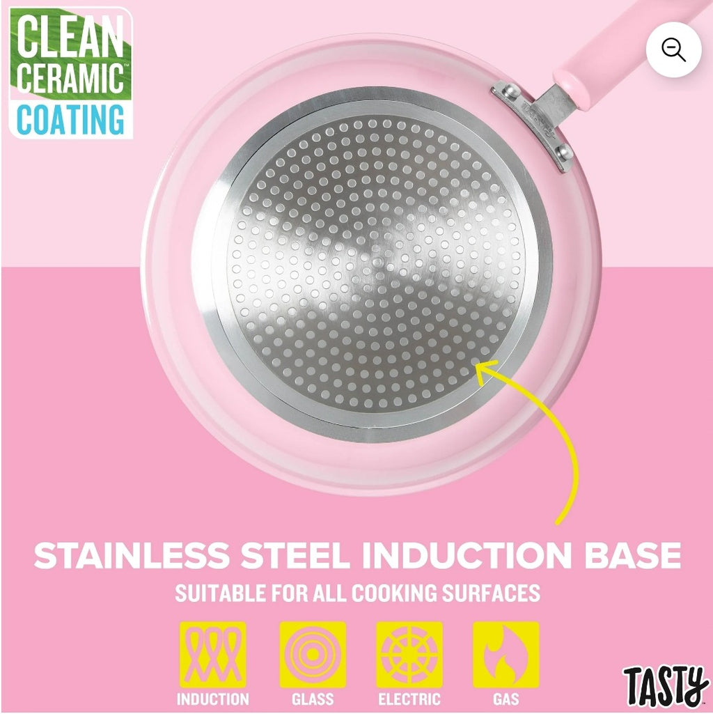 Ceramic 16 Piece Cookware Set
