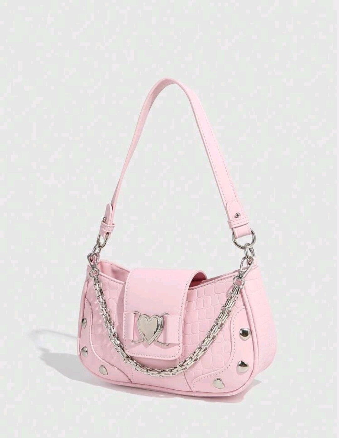 Pink Chain Purse
