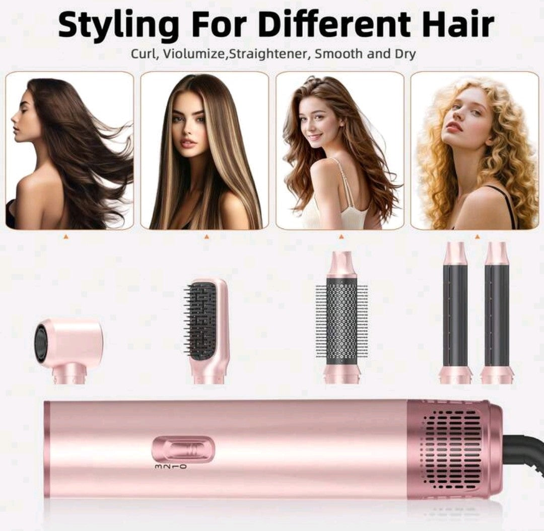 5 In One Pink Heat Style Set